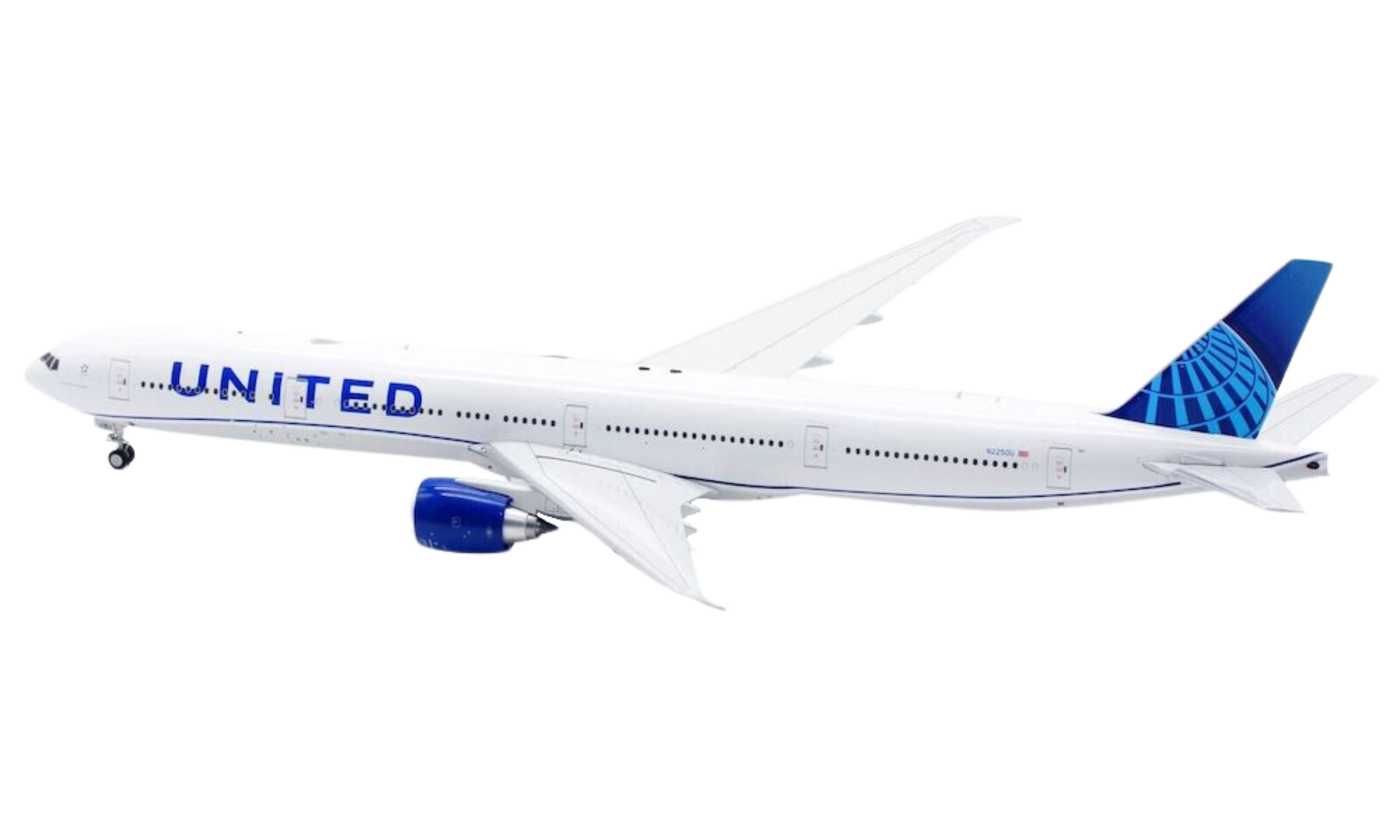 United Airlines Boeing B777-300ER N2250U Model